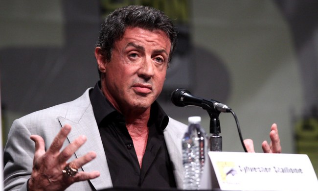 Sylvester Stallone at press conference