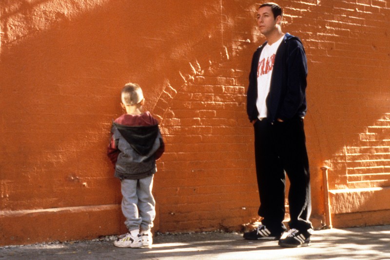 Cole Sprouse (left) and Adam Sandler In Big Daddy